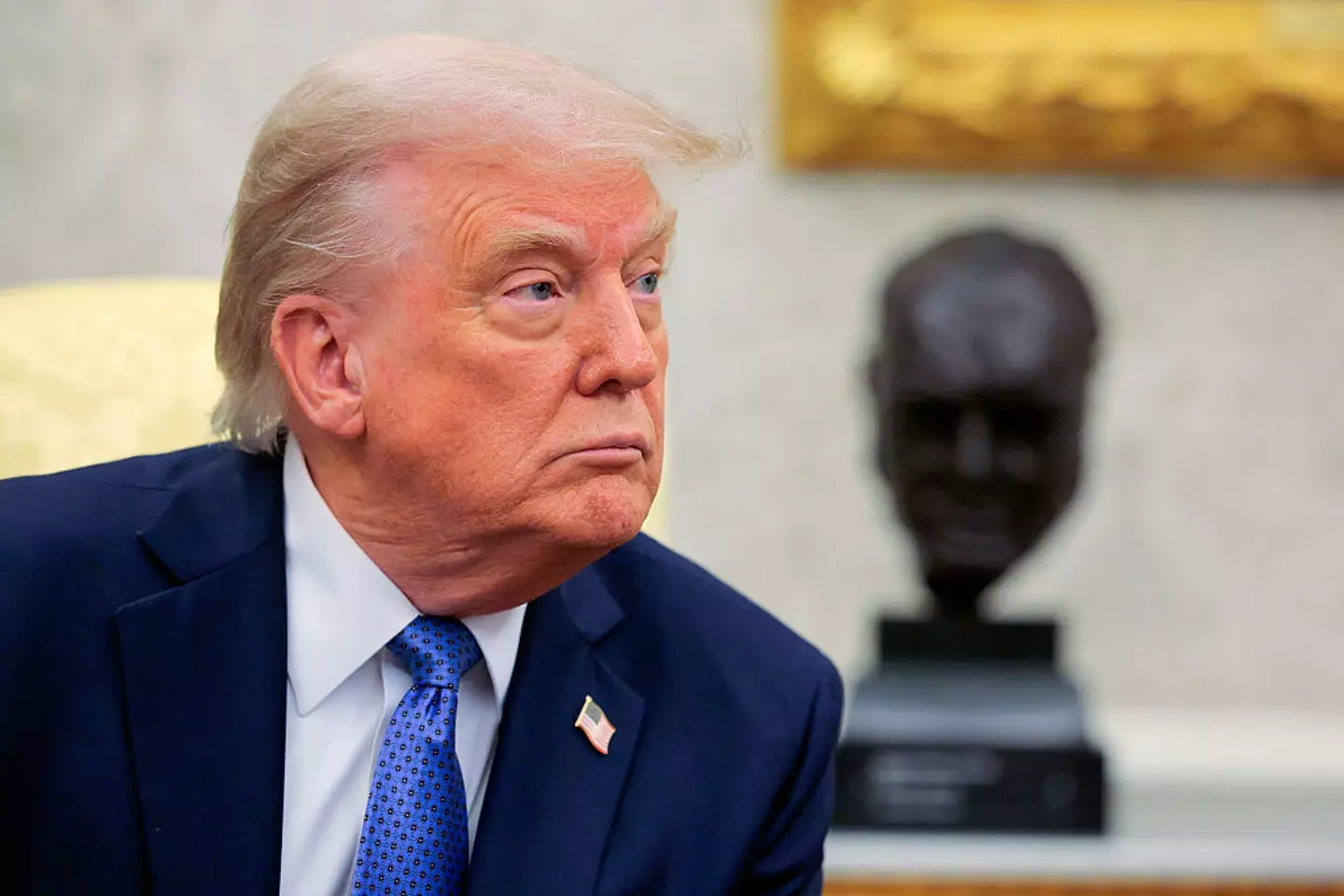 Pope Leo seemingly disagrees with much of President Donald Trump's policies (Chip Somodevilla/Getty Images)