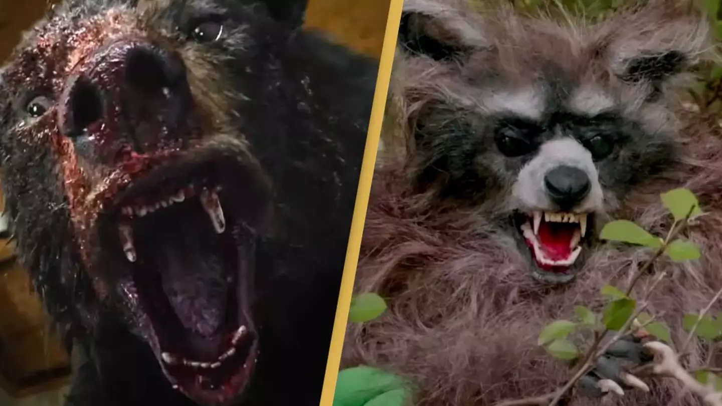 Cocaine Bear fans react to new horror film Crackcoon after gruesome trailer drops