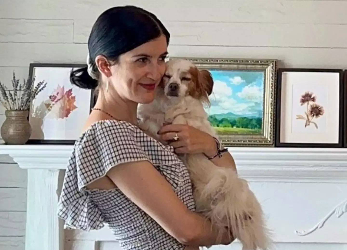 Hannah Riley is campaigning to find her missing dog, Hazel.