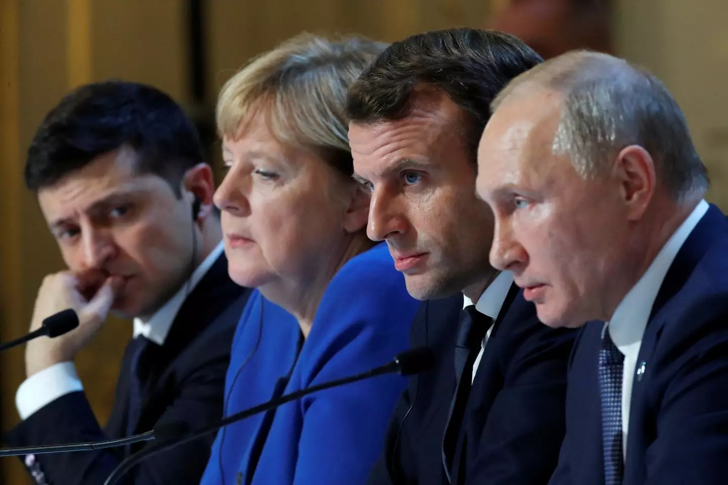 Ukraine has been more open to peace negotiations (CHARLES PLATIAU/POOL/AFP via Getty Images)