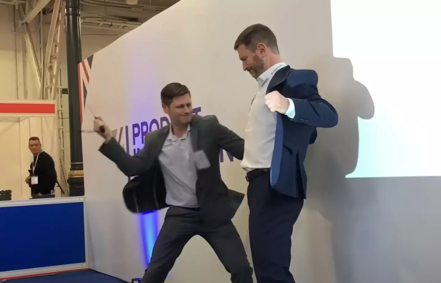 The CEO offered himself up for attack (PPSS Group)