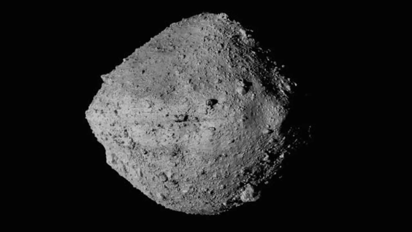 Bennu is a huge asteroid, measuring over 500m wide.