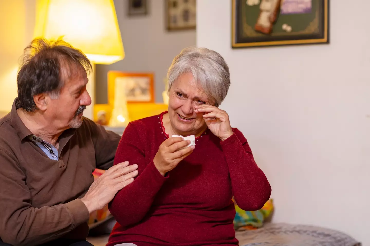 The pair share four children, and issues arose after their first child (Getty stock)