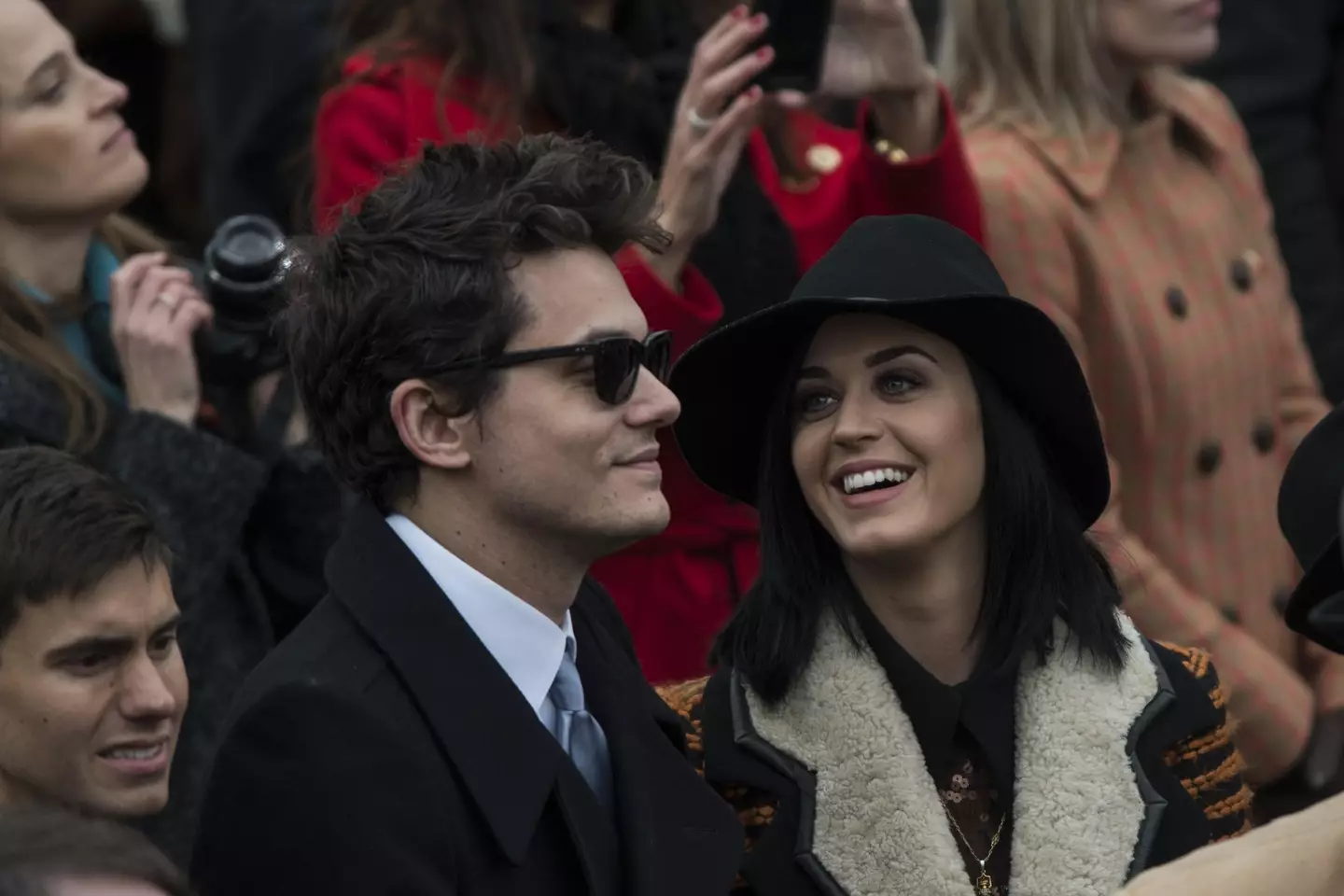 John Mayer previously dated Katy Perry.