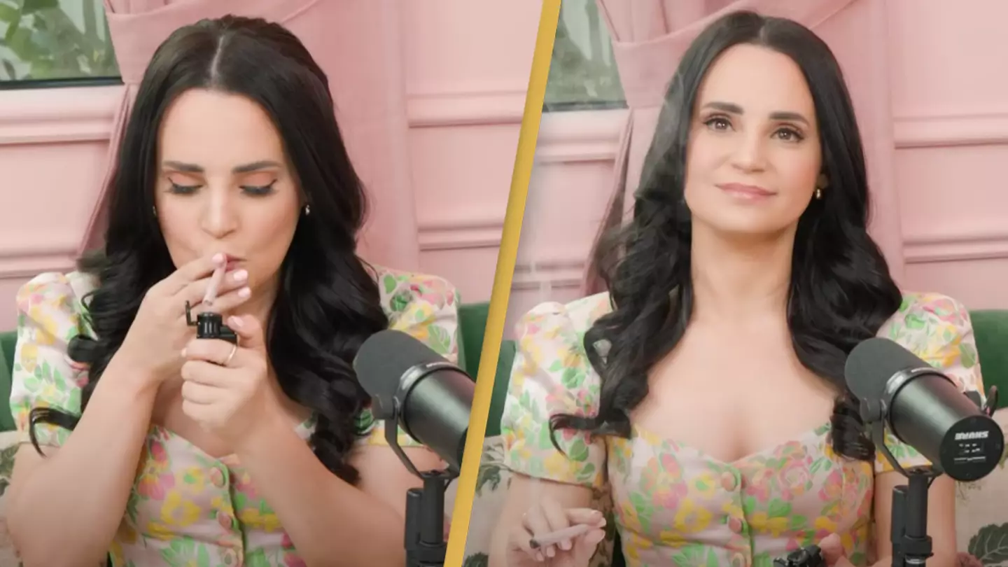YouTuber Rosanna Pansino reveals she is smoking her father's ashes as his dying wish