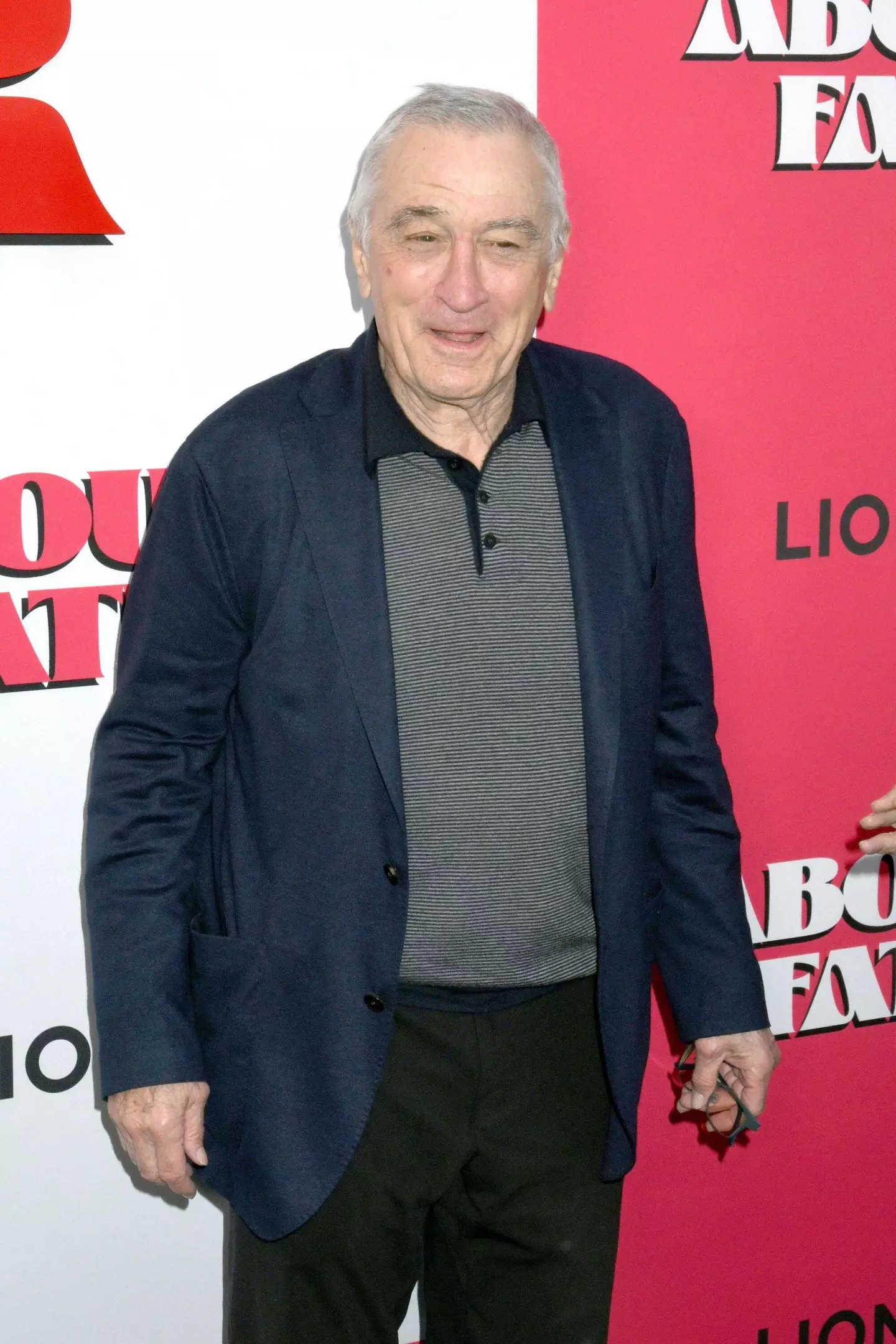 Robert De Niro at the premiere of About My Father.