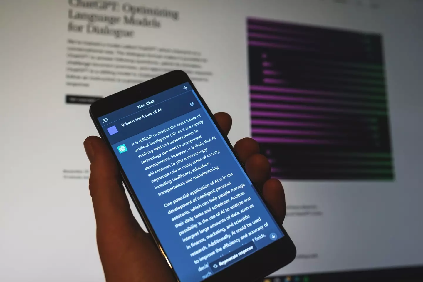 ChatGPT was made freely available to the public in November.