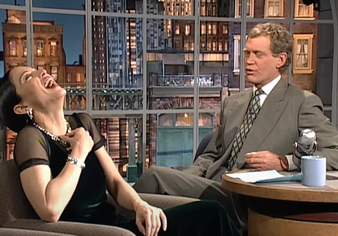 Madonna is being praised for how she handled Letterman.