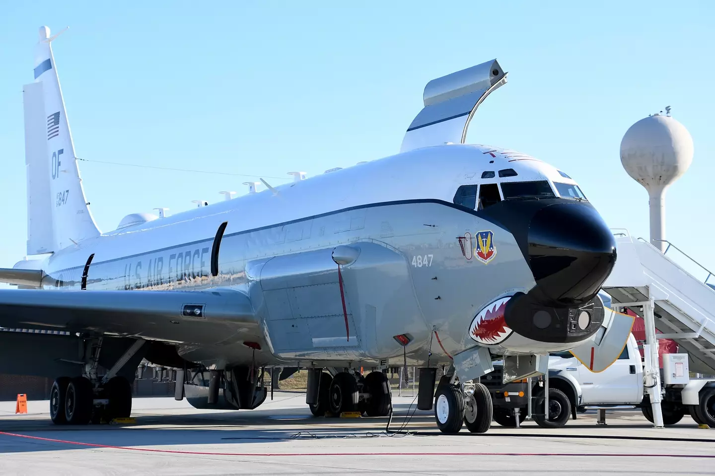 A 'Combat Sent' was spotted near Russia (US Air Force)