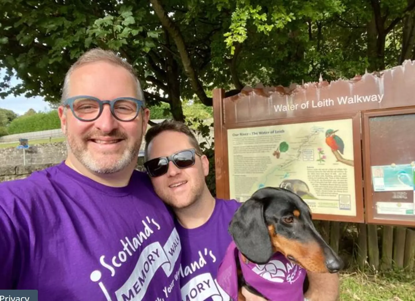 Johnny Bacigalupo and Rob Hussey (Edinburgh Live/NCJ Media)