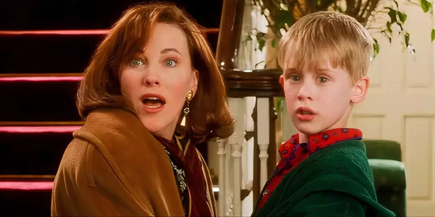 Catherine O'Hara and Macaulay Culkin played mother and son in Home Alone (20th Century Studios)
