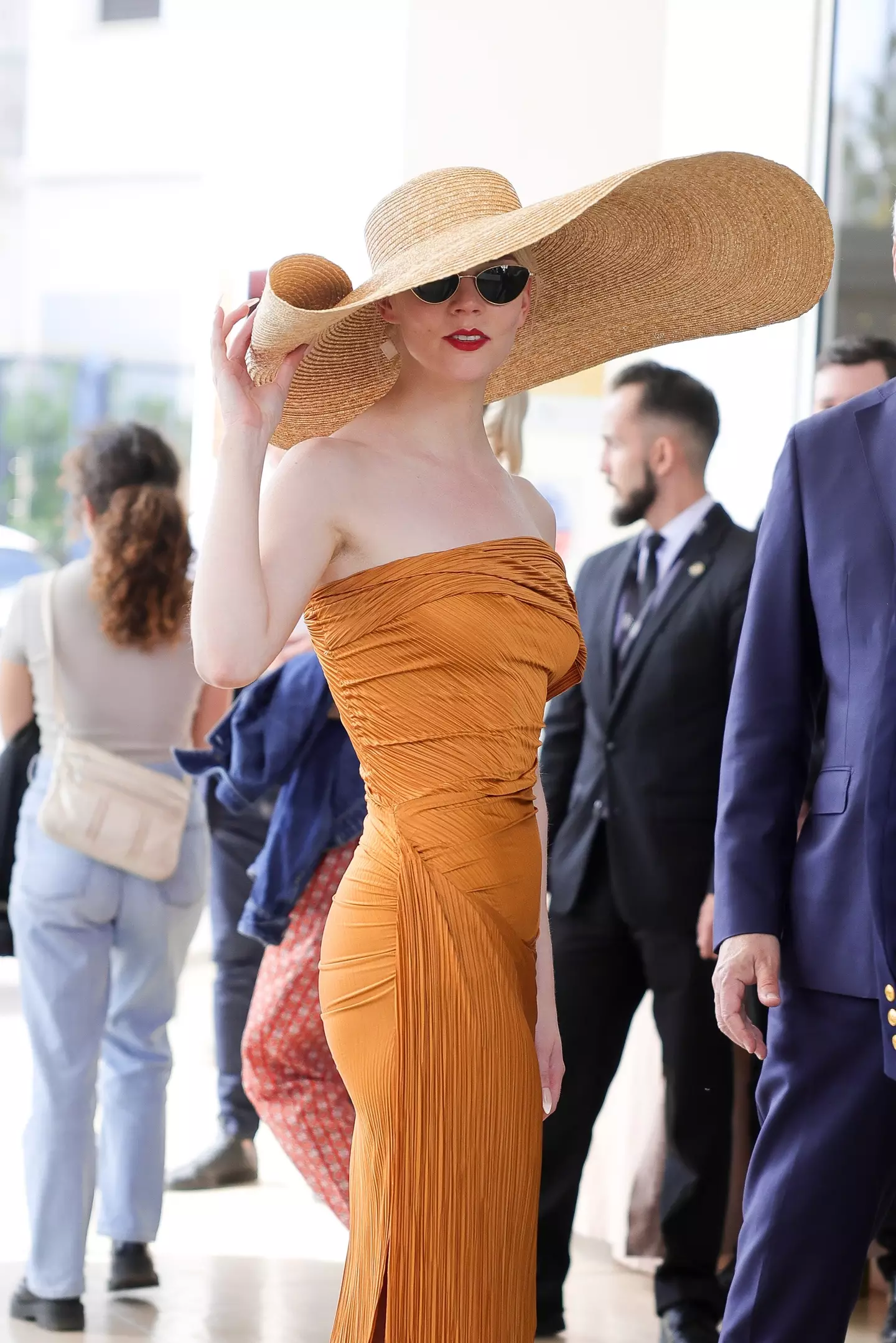 Anya Taylor-Joy was arriving in France for Cannes Film Festival. (Jacopo Raule/GC Images)  Anya Taylor-Joy was arriving in France for Cannes Film Festival. (Jacopo Raule/GC Images)