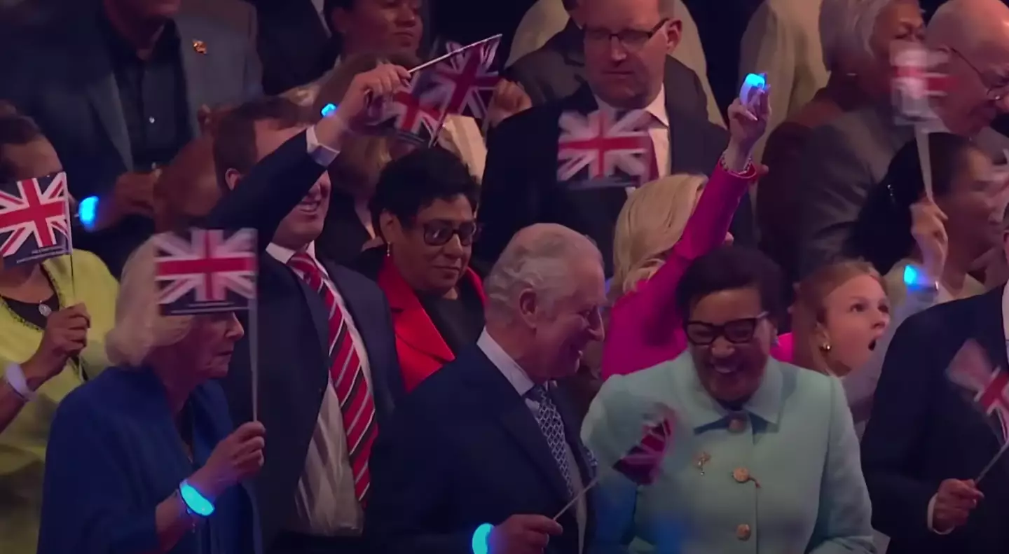 He got Charles and Camilla dancing, to be fair.
