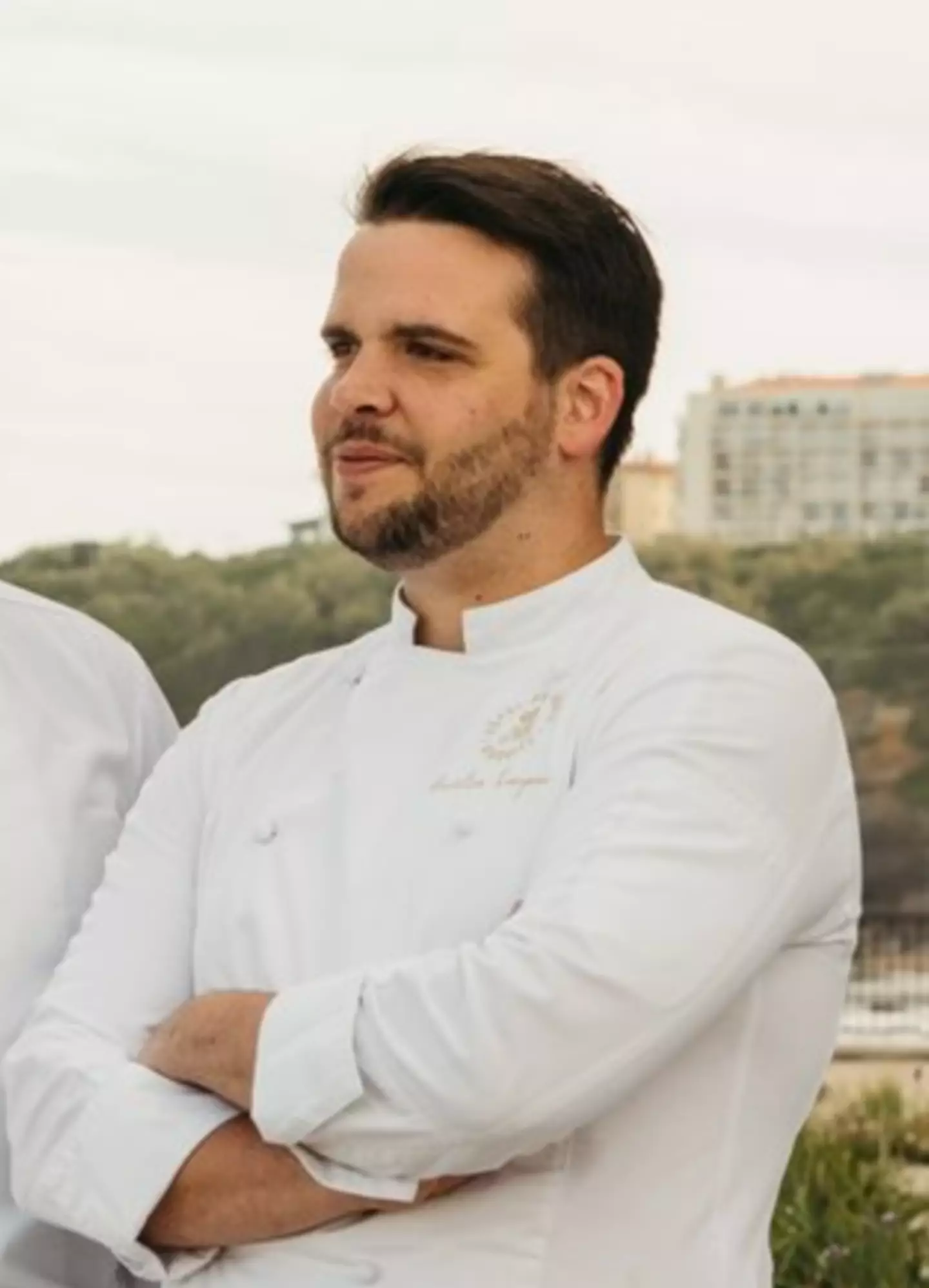 Chef Aurélien Largeau has since left the hotel's restaurant.
