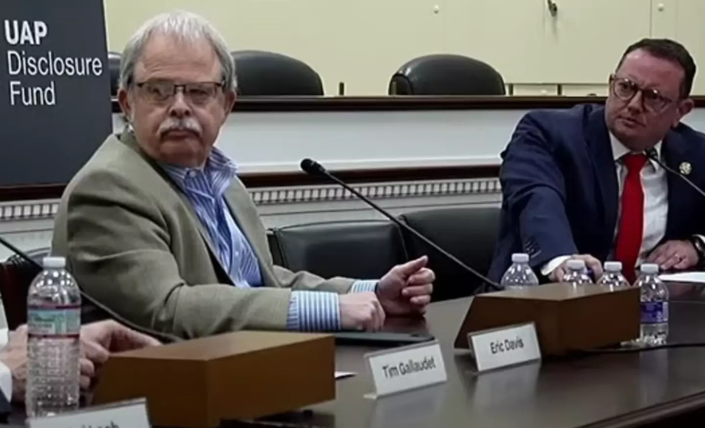 Eric Davies spoke about alien types in a recent briefing (UAP Disclosure Fund)