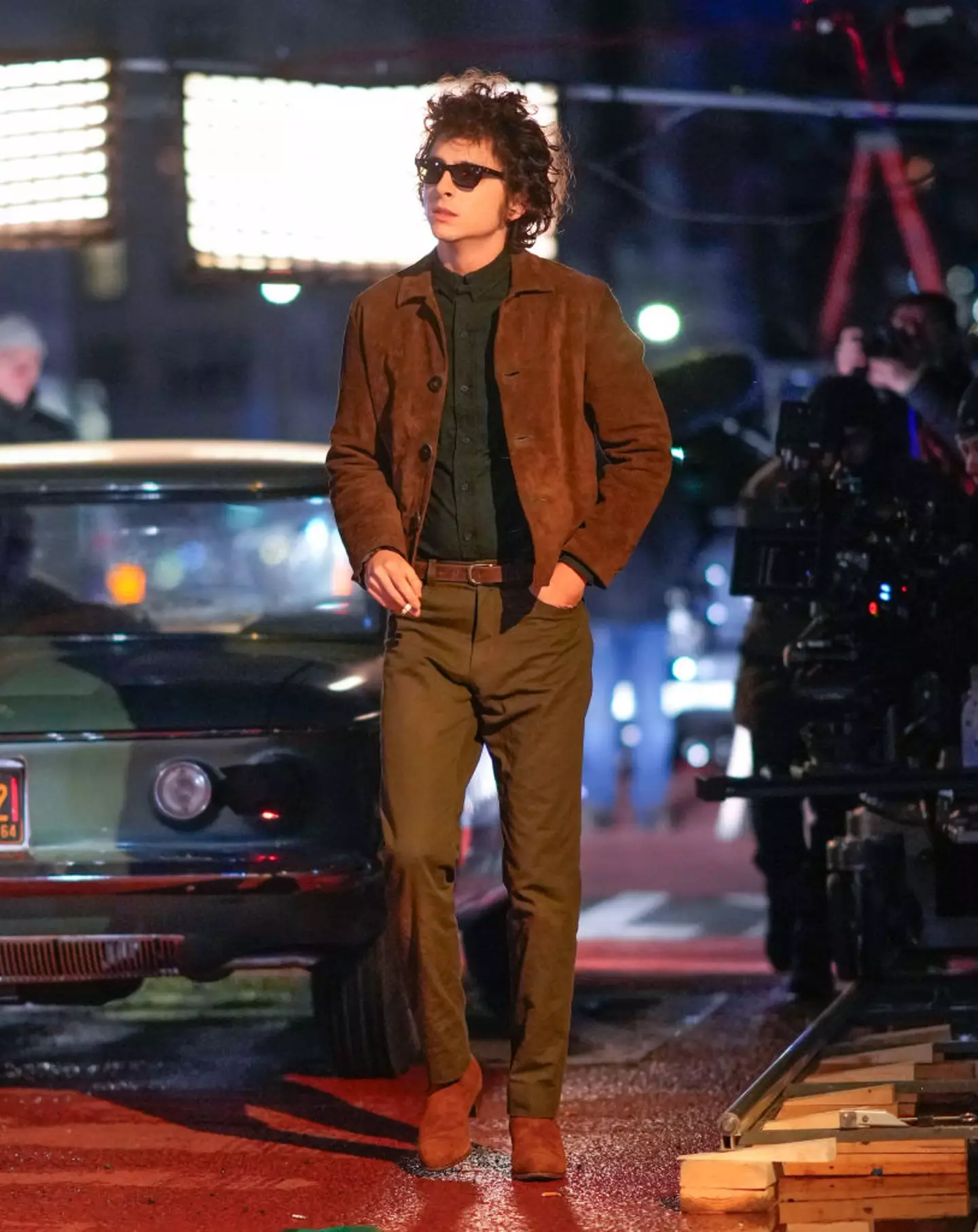 Chalamet stars as Bob Dylan (Gotham/GC Images)