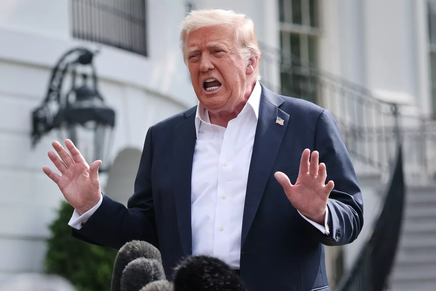 Donald Trump will likely have some pushback from Mexico and the EU after this move (Win McNamee/Getty Images)