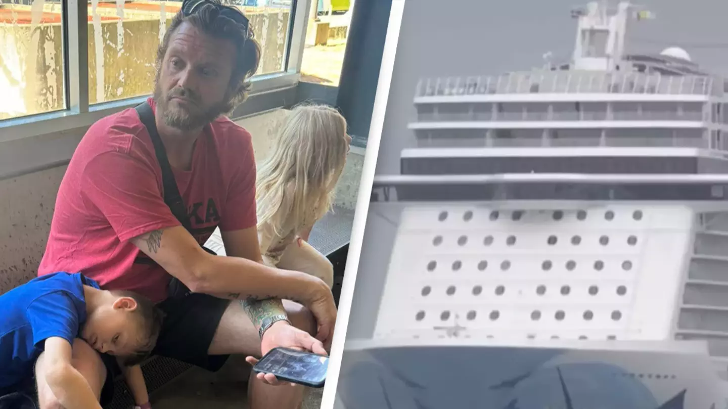 Family-of-nine stranded and forced to pay thousands after cruise ship left them behind for brutal reason