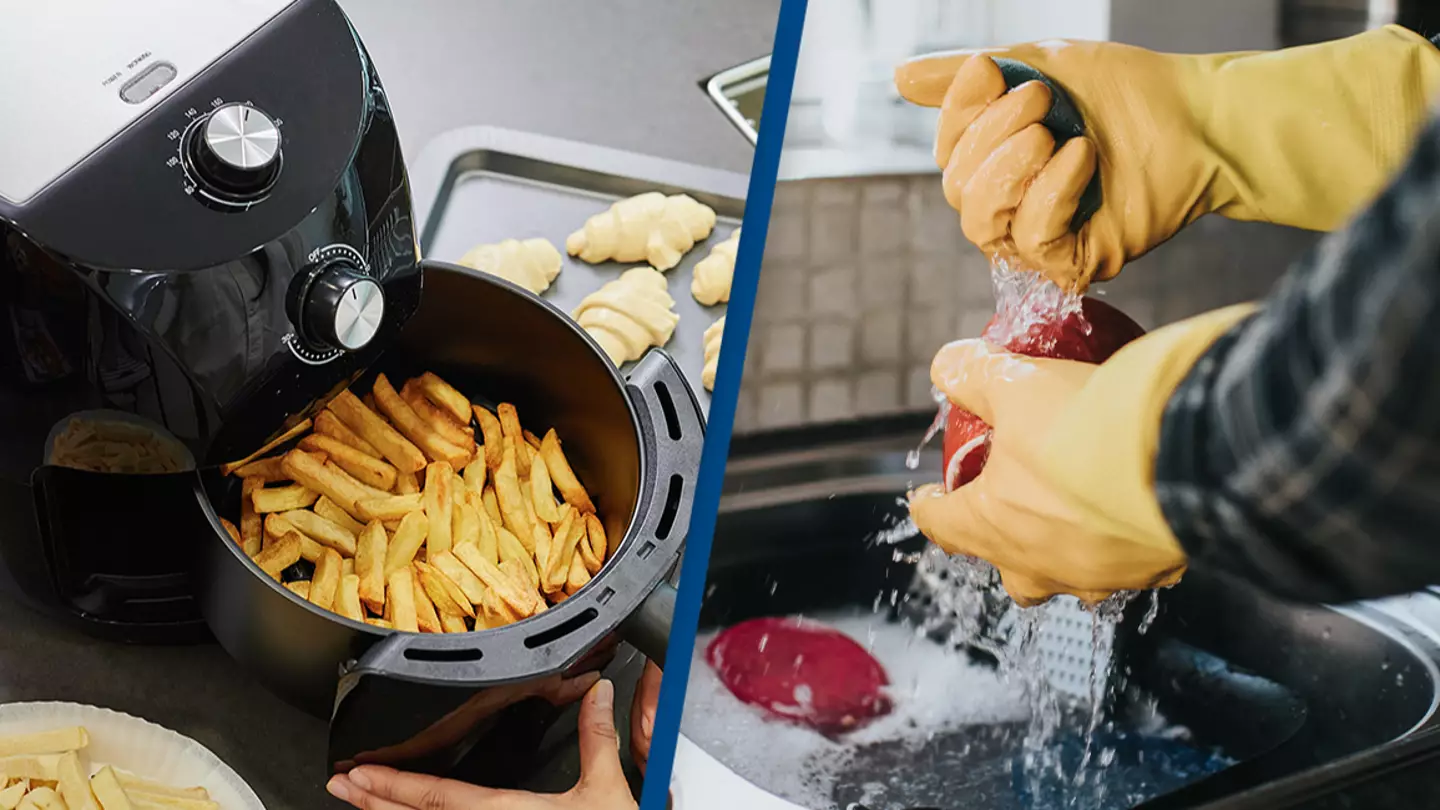 Expert reveals how often you should be cleaning your air fryer and lots of people are doing it wrong