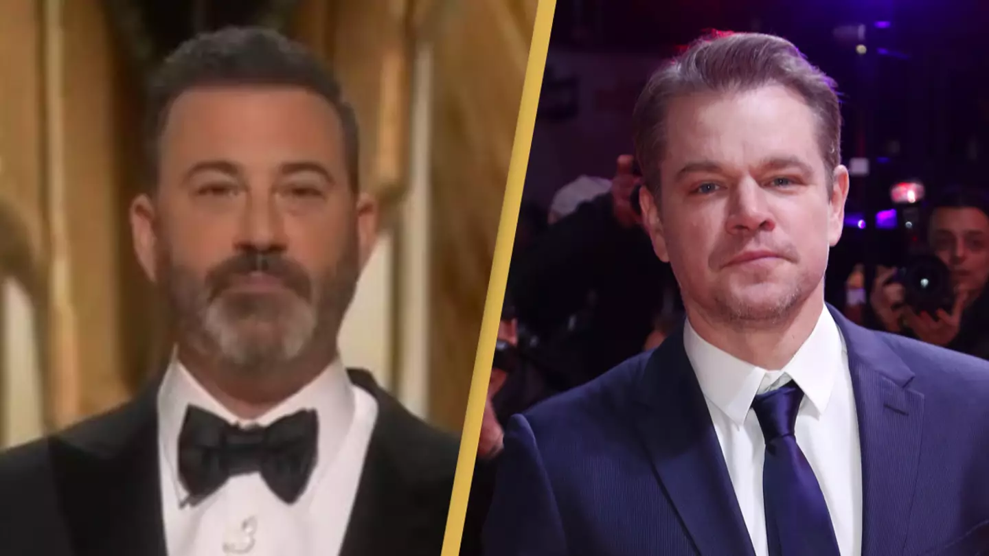 Jimmy Kimmel reignited long-running 'feud' with Matt Damon during Oscars