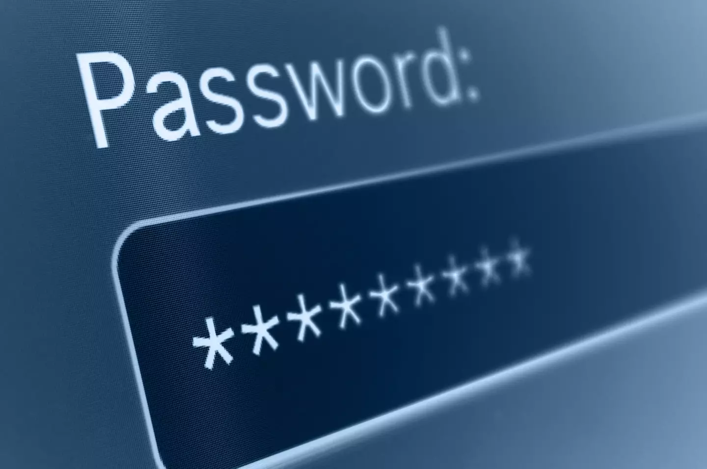 Experts have recommended using a longer password.