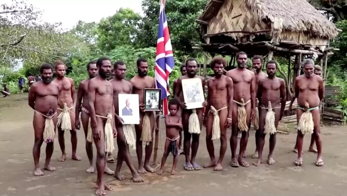 The Tanna tribe could soon begin worshipping King Charles III as a god. REUTERS/Alamy Stock Photo