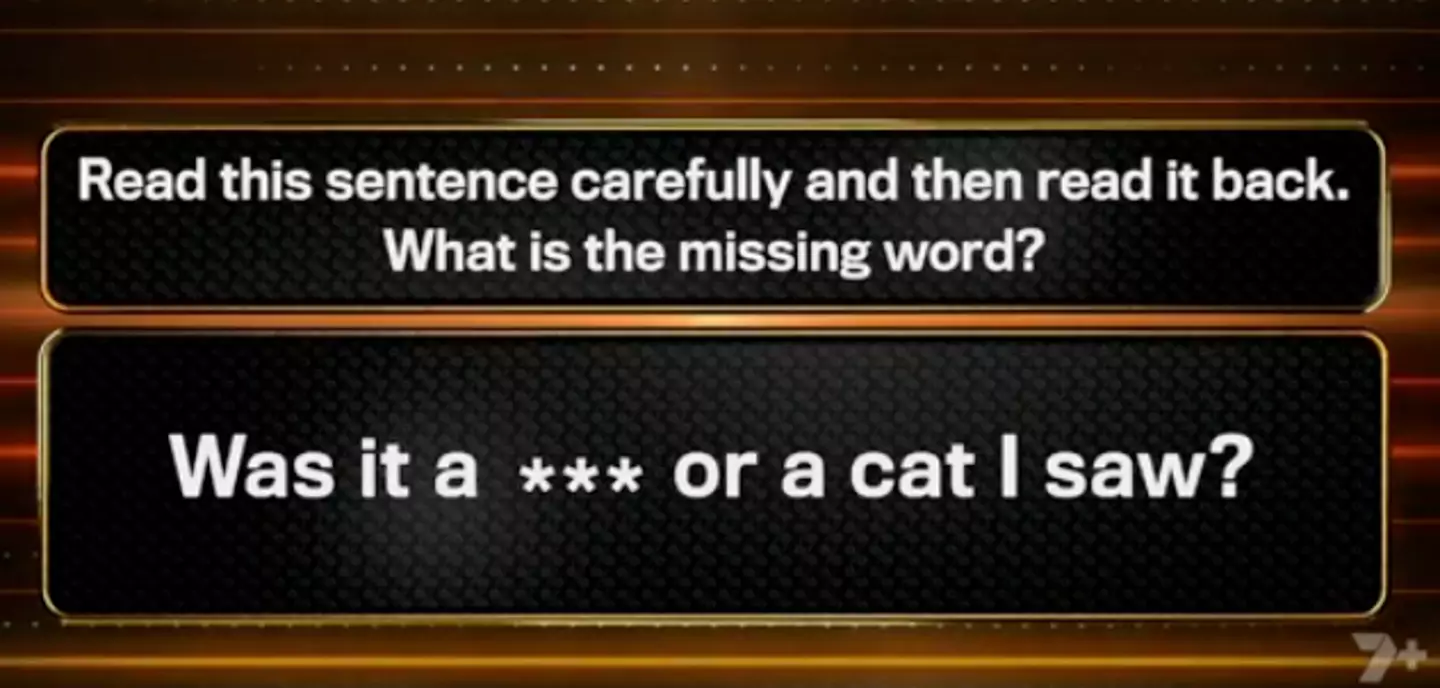 What answer did you get? (7Plus/ TikTok/ @shambles_3)