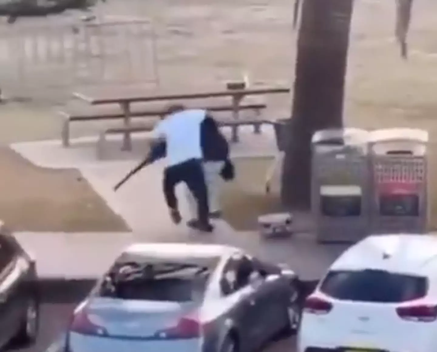 It's a tense struggle to watch (X)