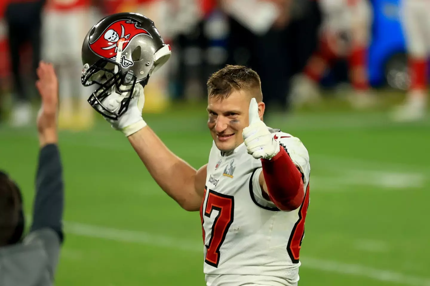 Rob Gronkowski is worth $45 million (Mike Ehrmann/Getty Images)