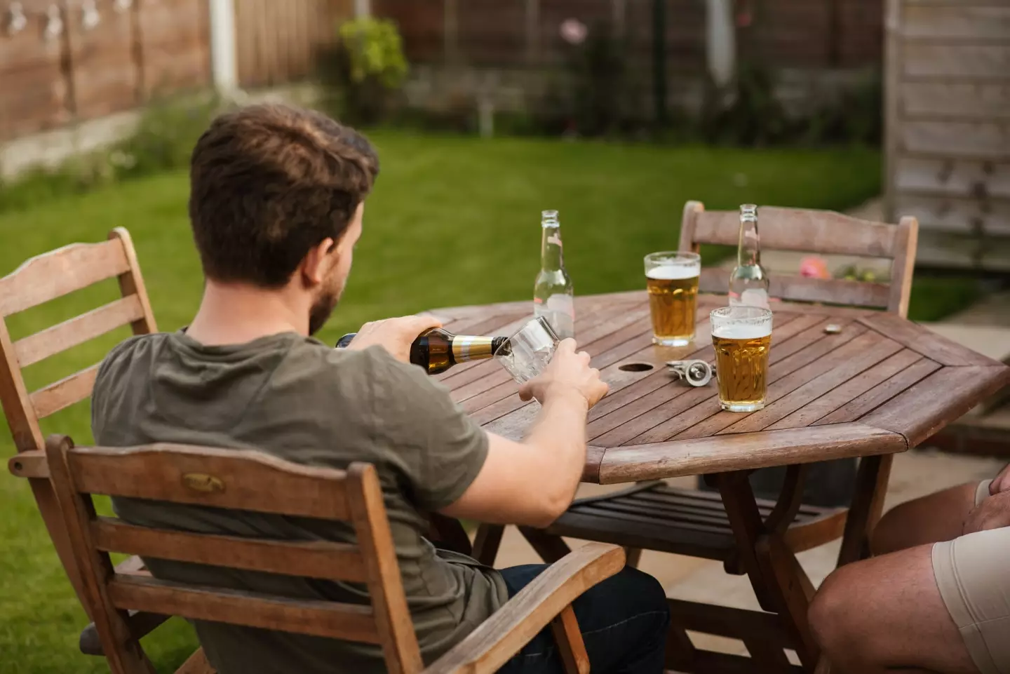 A man went to A&E after drinking 60 pints of beer.