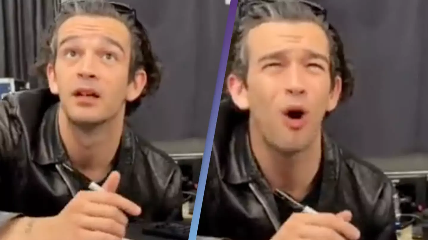 The 1975's Matty Healy criticised for response to fan's name at album signing event