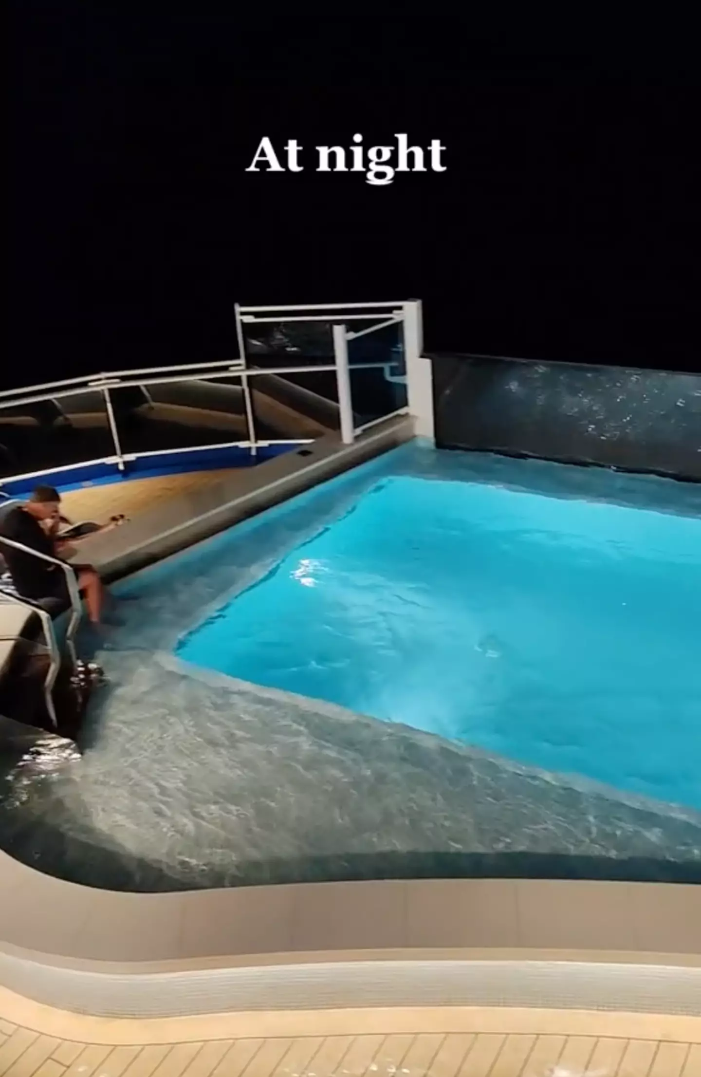 Things get very dark at night.