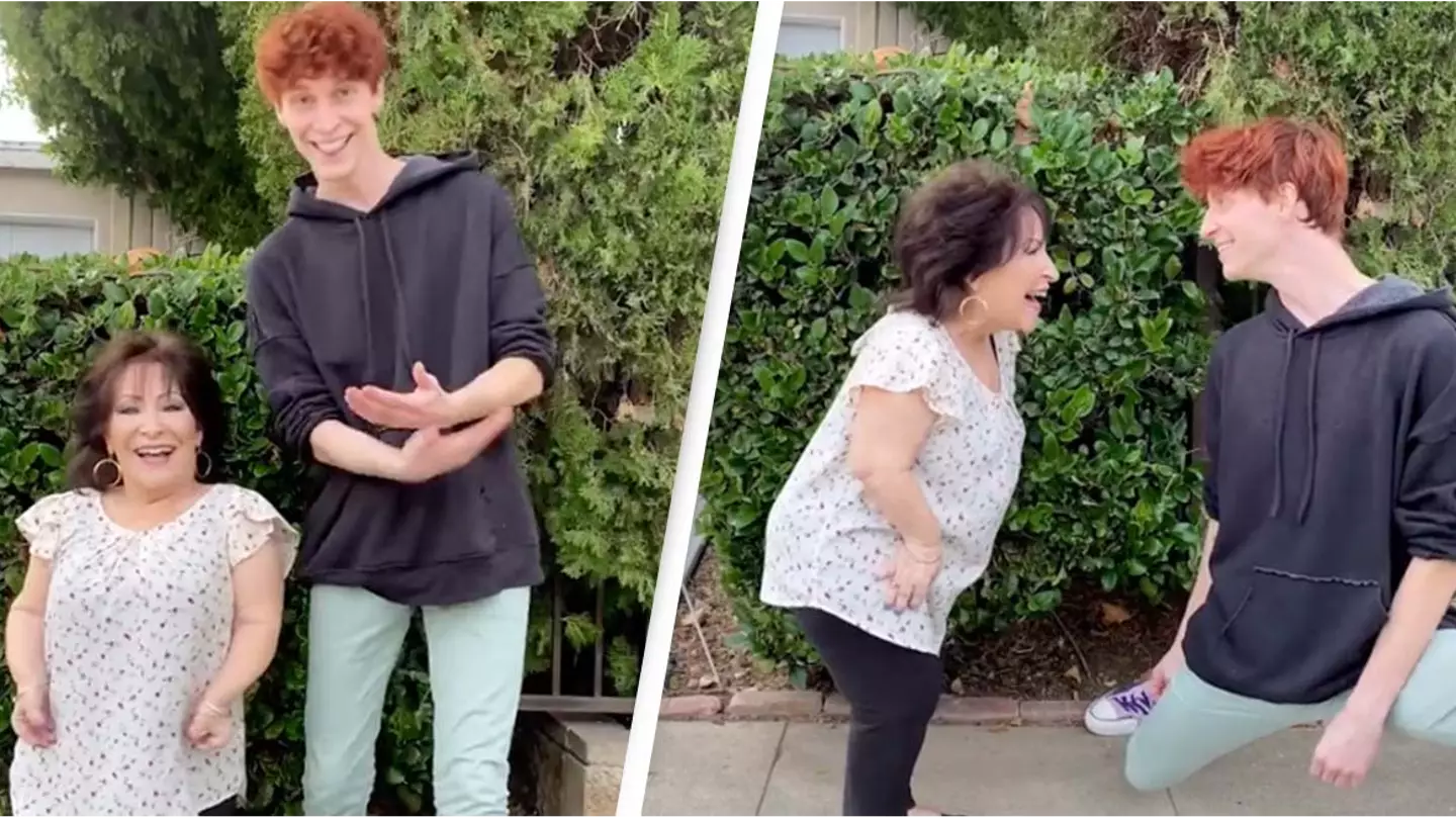 Mother And Son Reveal 'How To Talk To A Short Person' Correctly With Hilarious Video