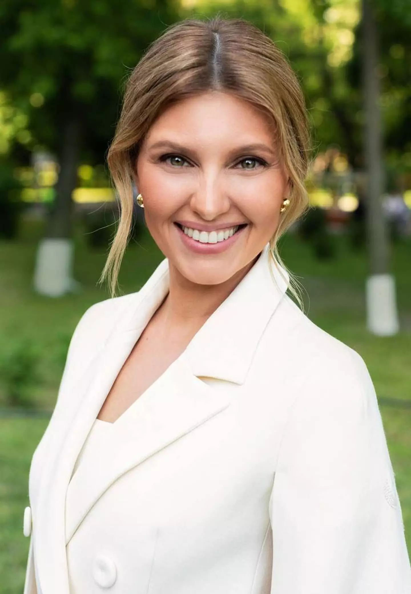 Olena Zelenska pictured on inauguration day.