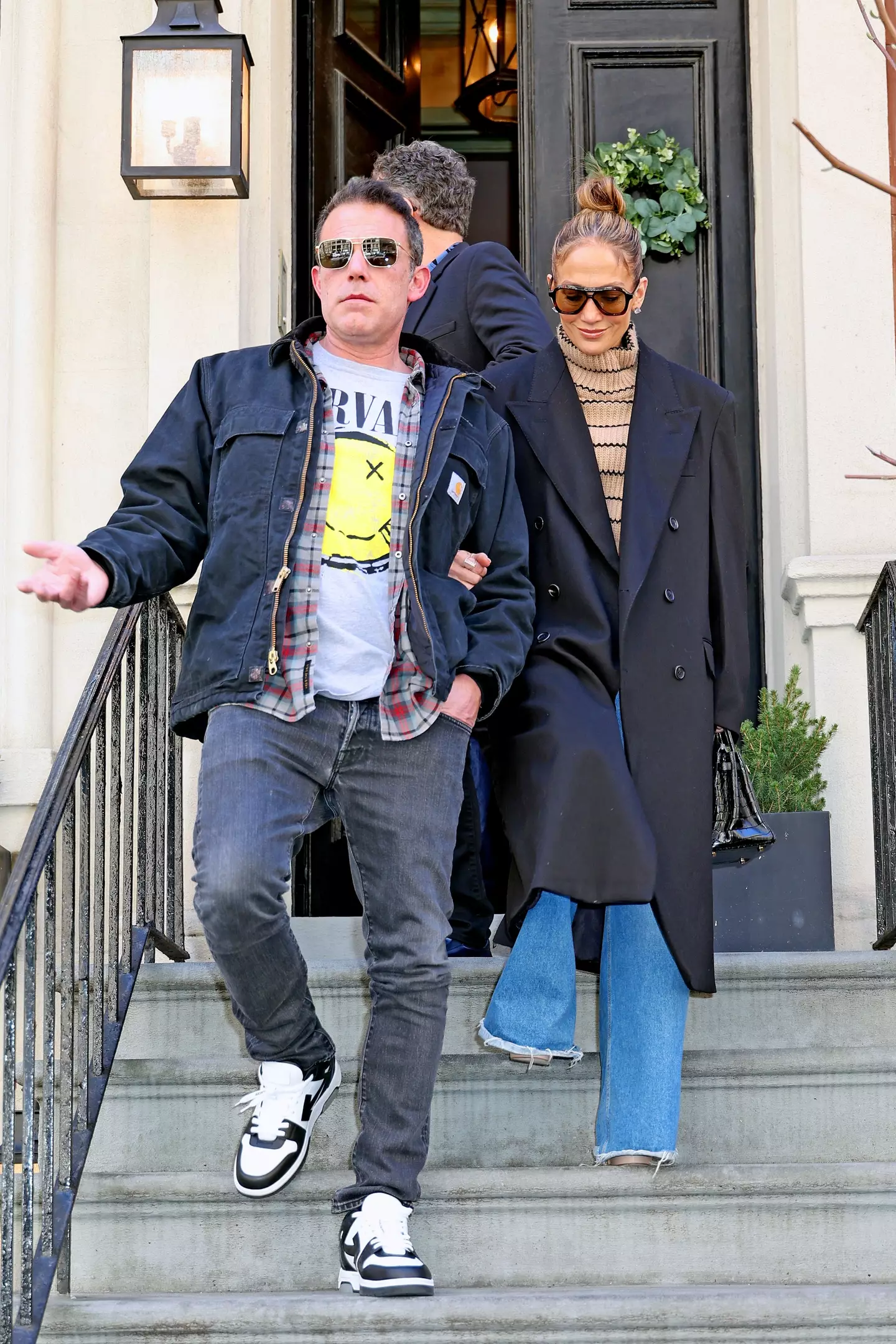 Ben Affleck and Jennifer Lopez were last spotted together in New York on March 30. (MEGA/GC Images)