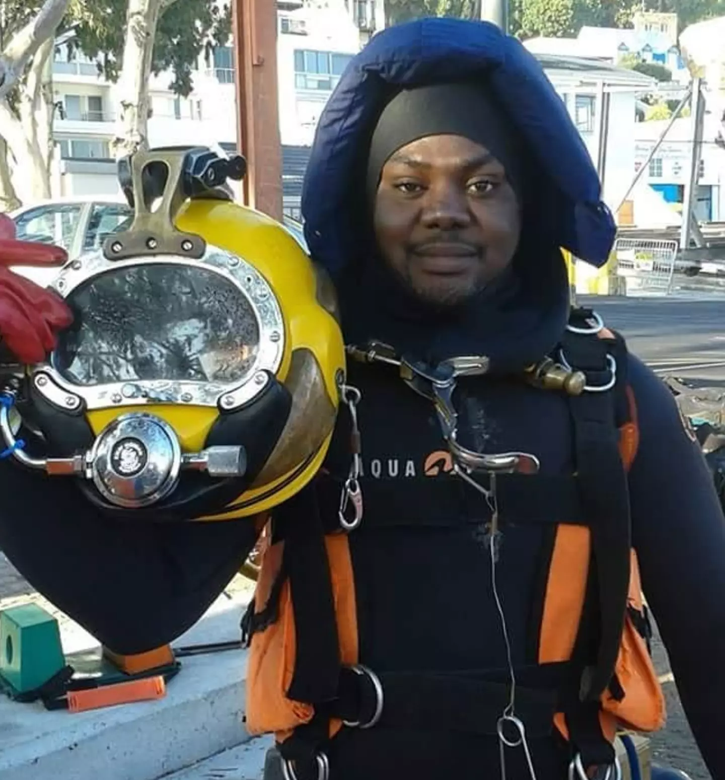 Harrison later became a commercial diver (@itsoofficalharrison_o)