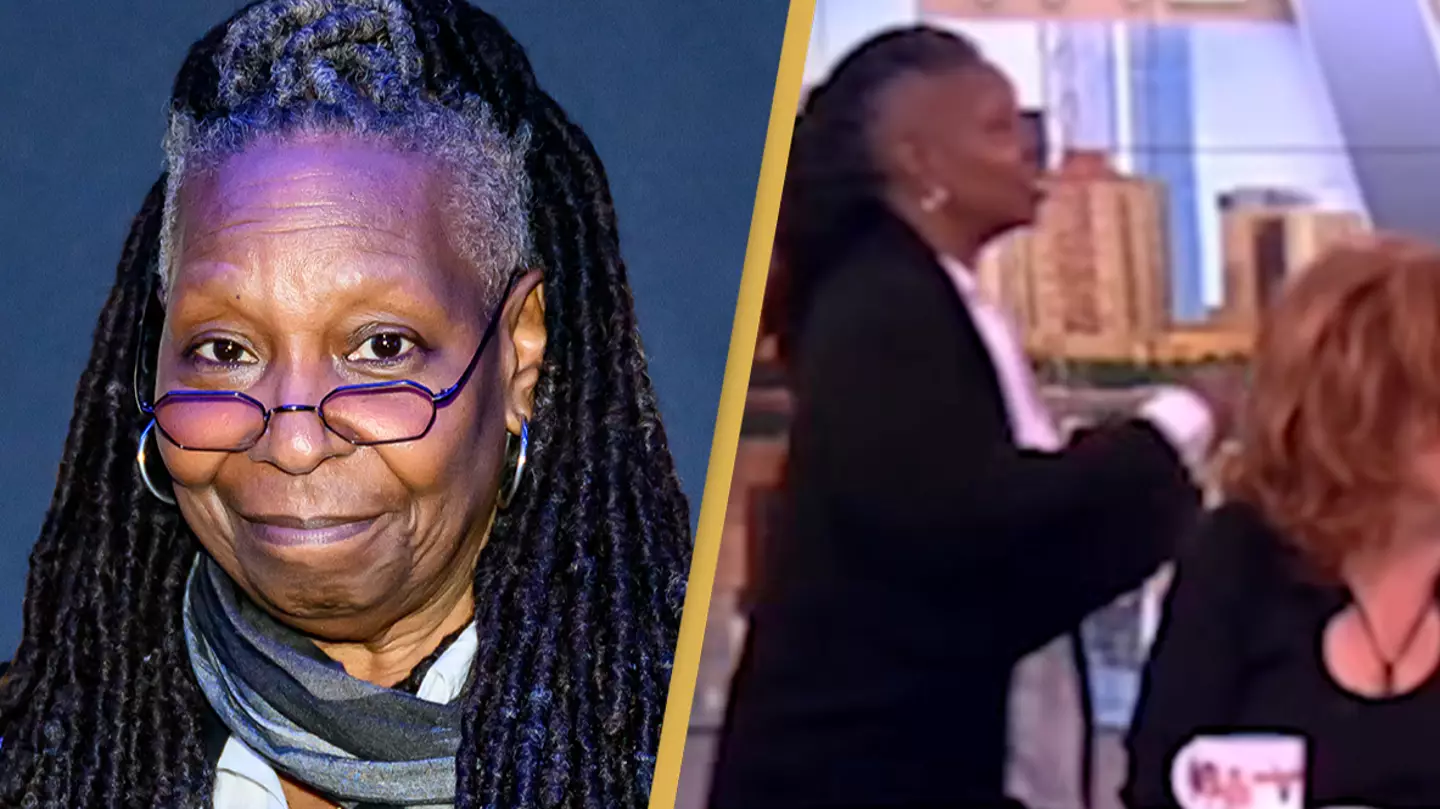 Whoopi Goldberg leaves her seat on The View to tear into audience member live on air