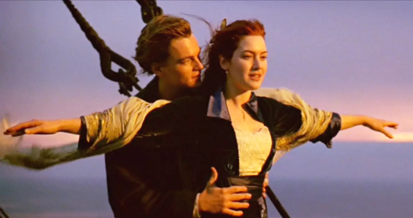 Titanic follows Jack and Rose's tragic love story (CBS via Getty Images)
