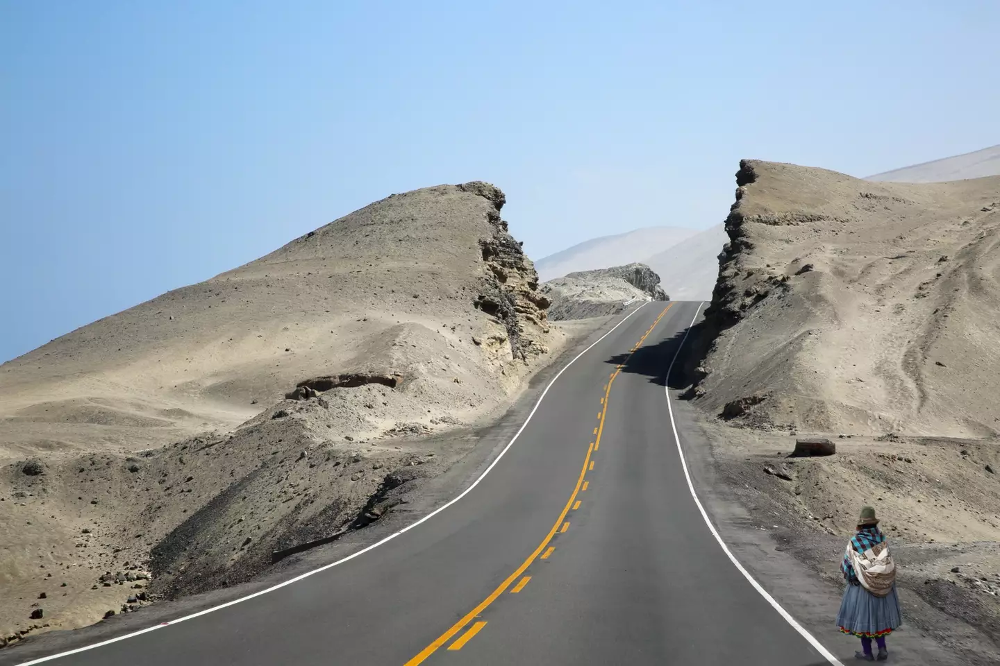 The Pan-American Highway had a slow construction.