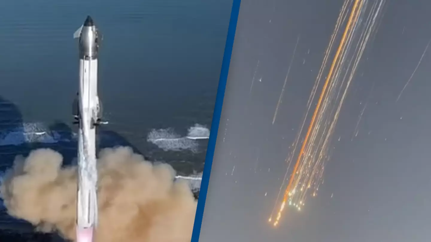 Elon Musk's SpaceX rocket destroyed less than ten minutes after takeoff as footage shows major explosion