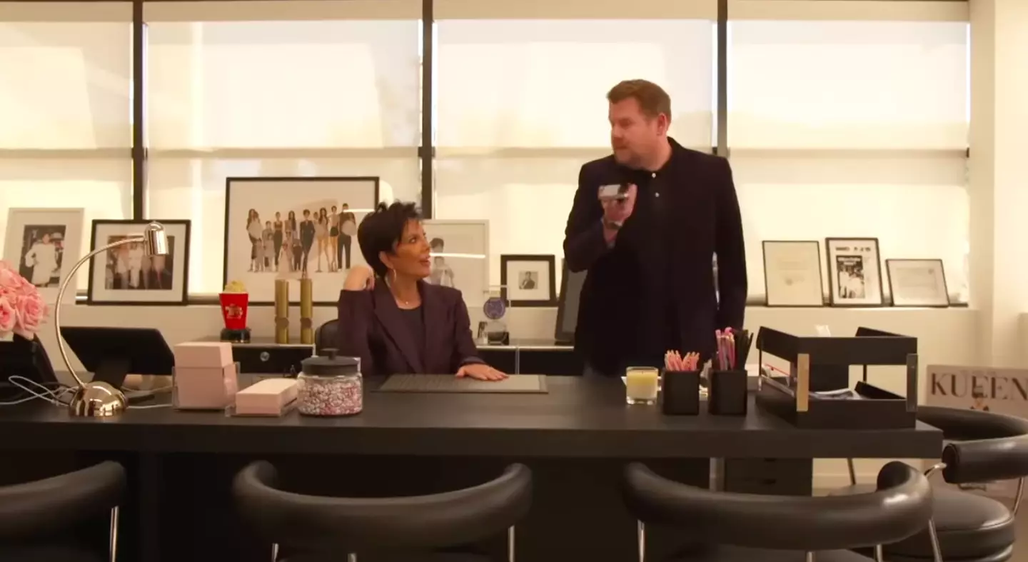 The TV host had great fun at the famous family's expense.