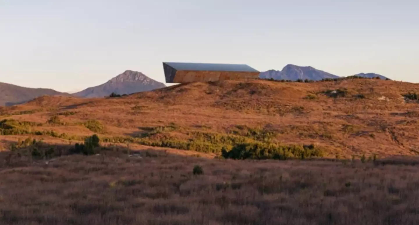 A ‘black box’ has been built in remote Tasmania in anticipation of the end of the world.