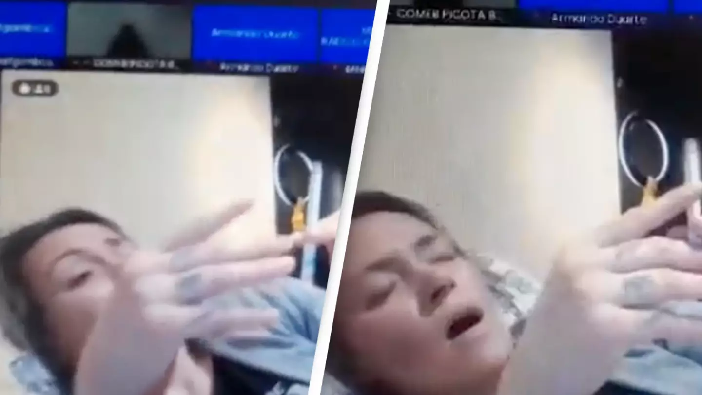 Colombian judge caught on Zoom call smoking in bed in her underwear