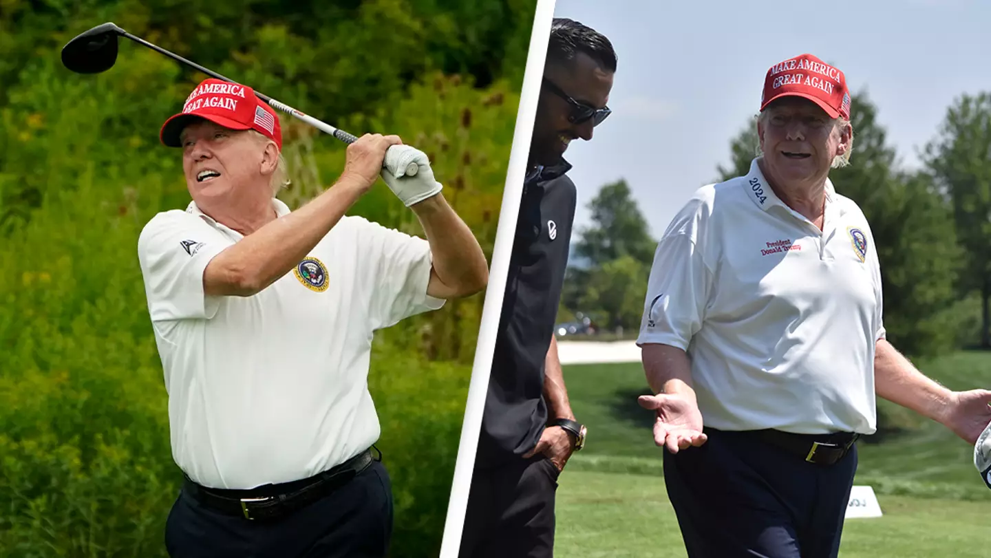 Donald Trump claims he just won a big golfing tournament because he’s a ‘great athlete’