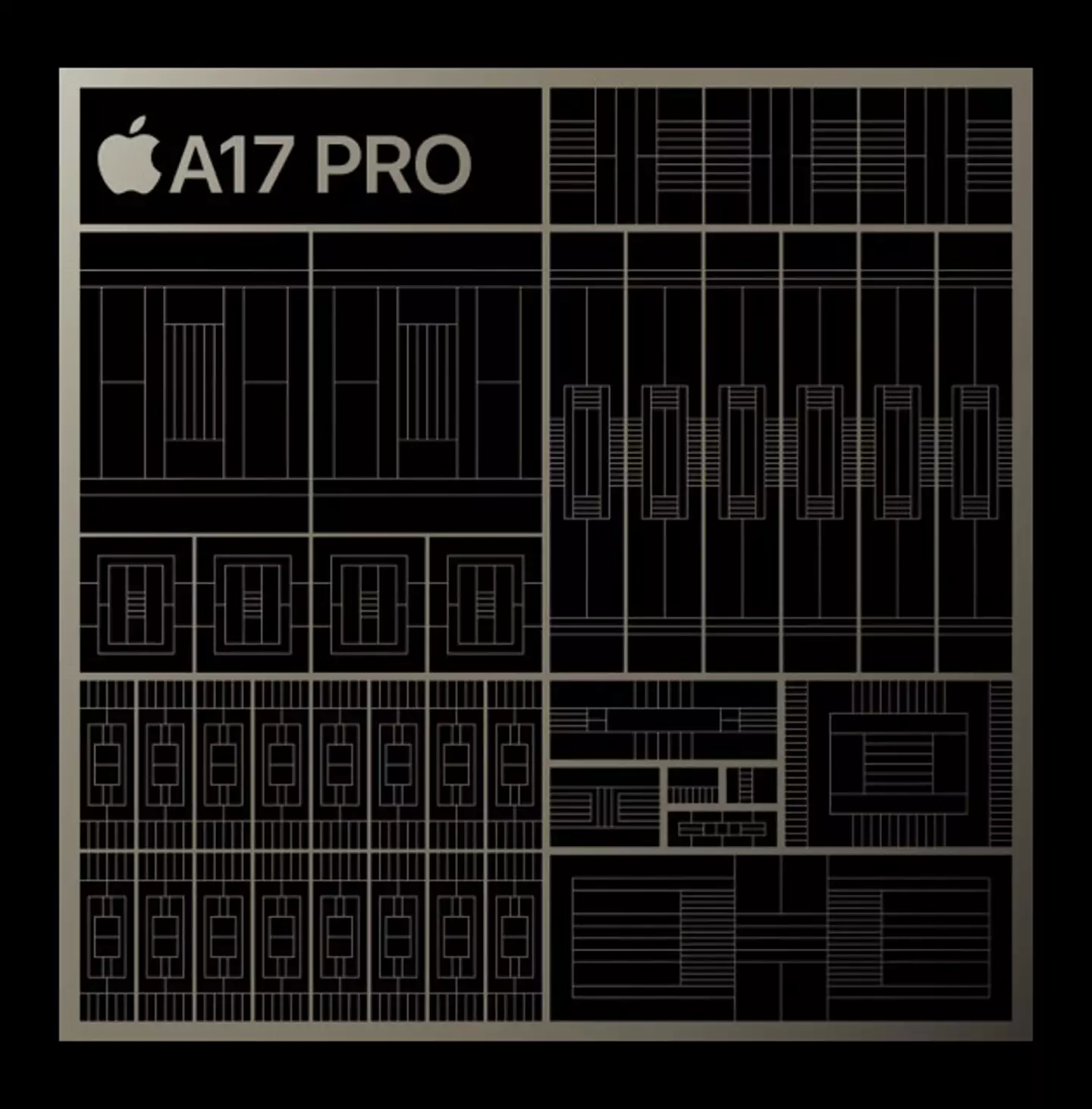 Apple's latest chip is the A17 Pro.