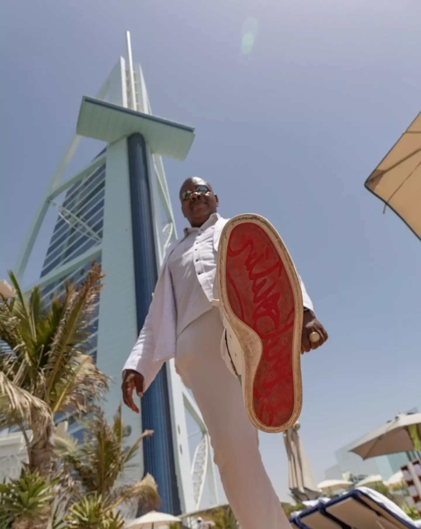 Davinci Jeremie on a recent trip to Dubai (@davincij15/Instagram)