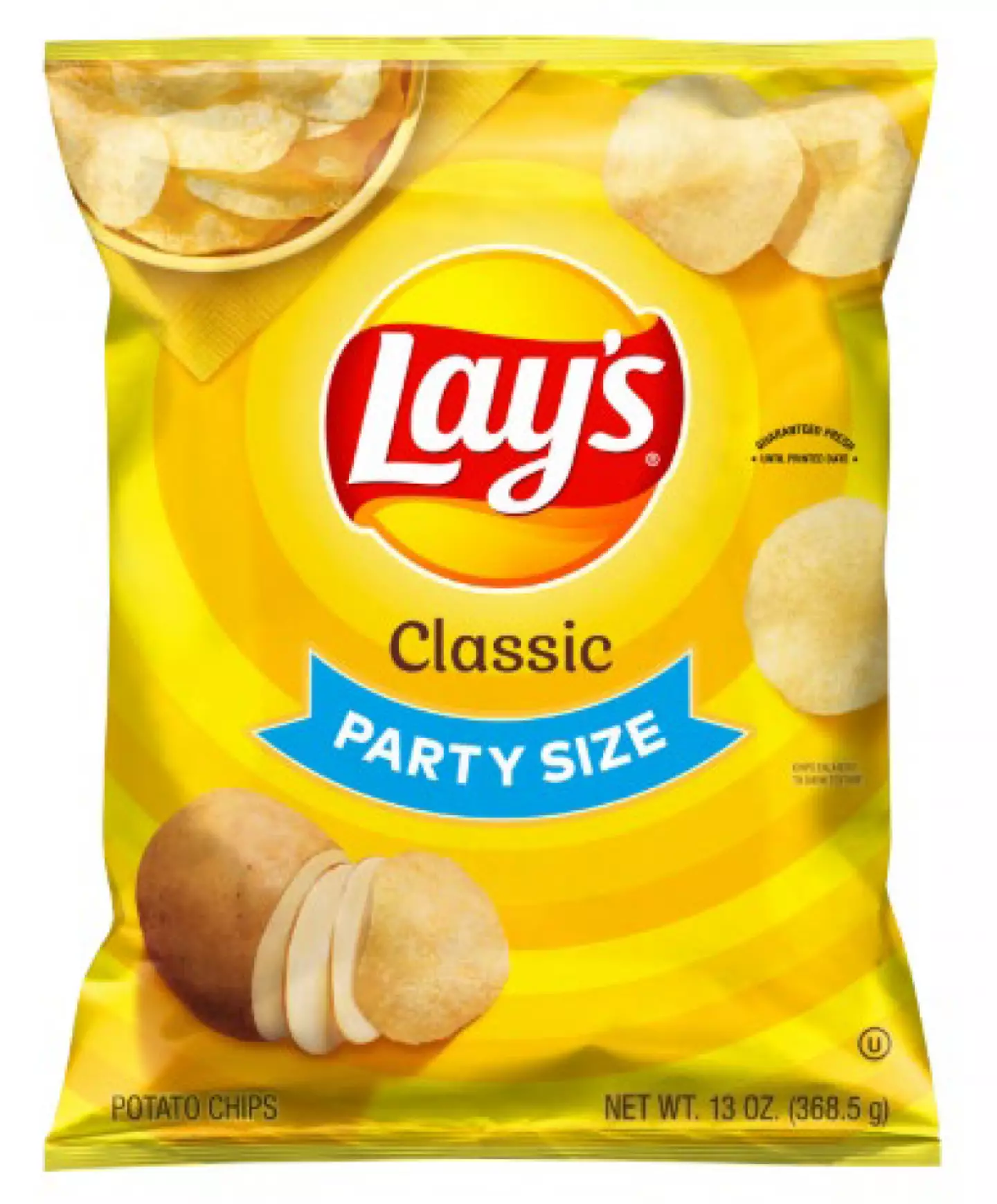 Lay's have recalled this specific batch of party sized pack of potato chips back to one of its factory (Lay's)