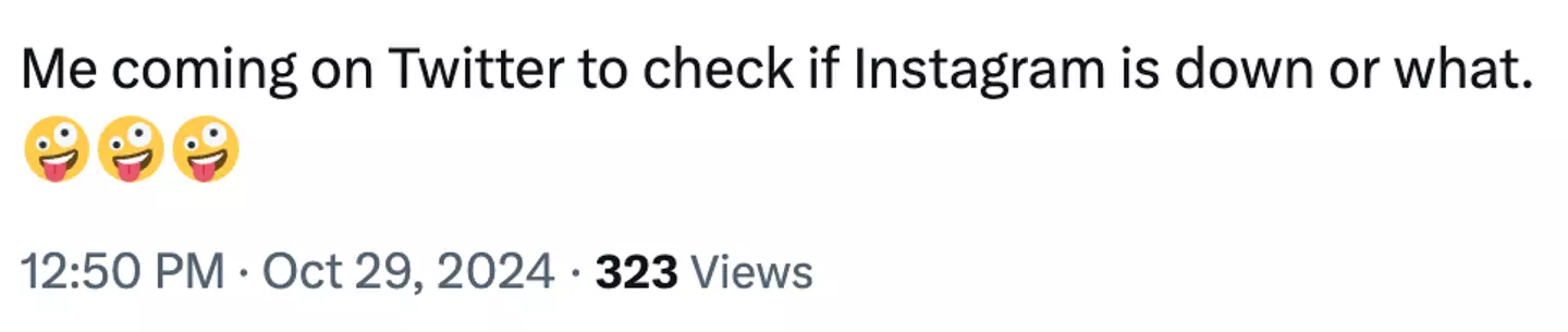 Social media users took to Twitter to share news of the outages (X)