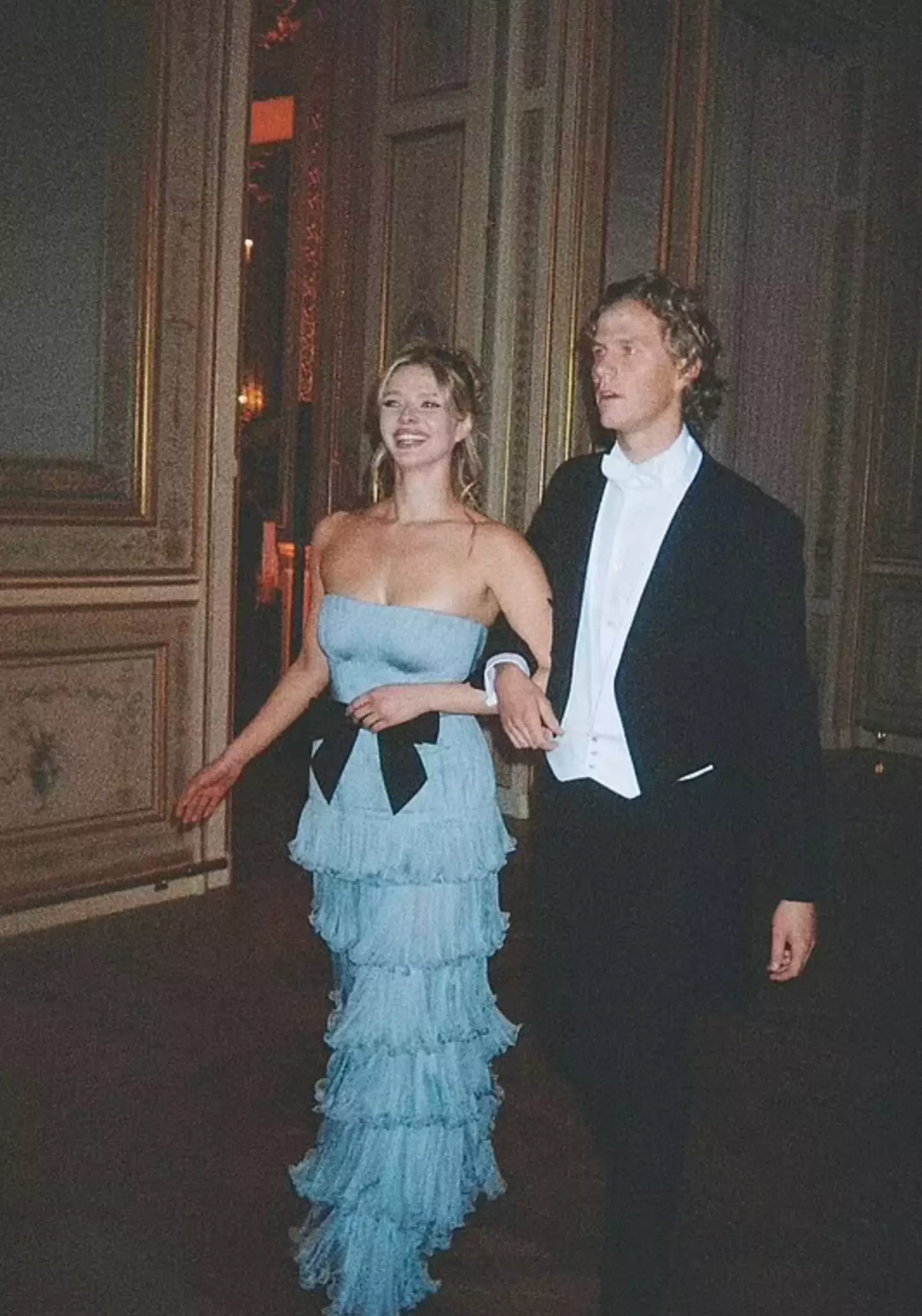 Apple with her date Leo Cosima Henckel von Donnersmarck (Instagram/leodonnersmarck)