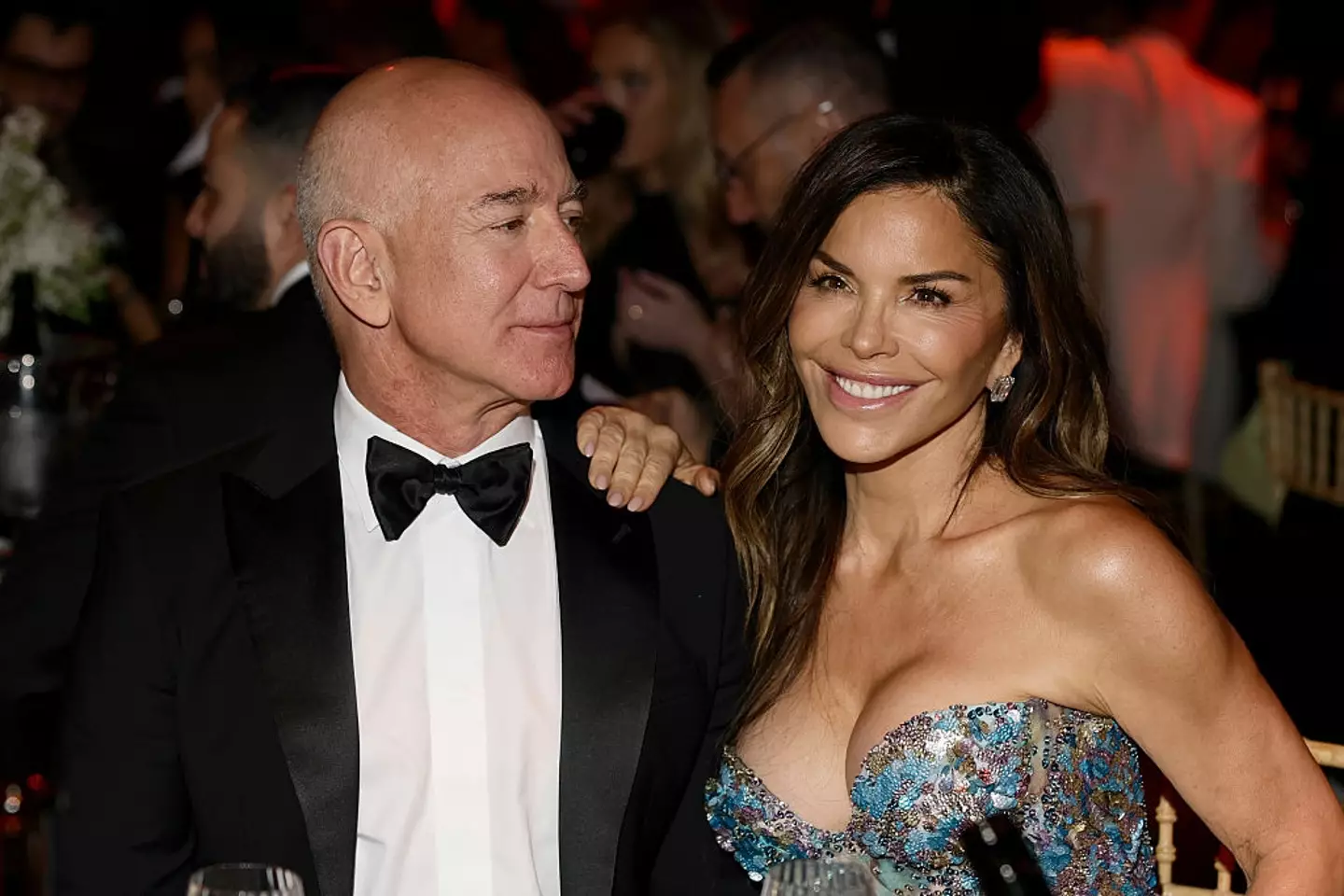 Jeff Bezos and Lauren Sanchez have been engaged to be married since May 2023 (Andreas Rentz/amfAR/Getty Images for amfAR)